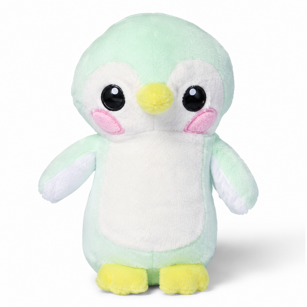 Pingüino Dibuli sobre fondo blanco